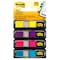 Post-It Highlighting Flags, Bright Colors, .47 in. Wide, 35 Flags/Dispenser, 12 Dispensers, 420PK 683-4AB - alternate 2